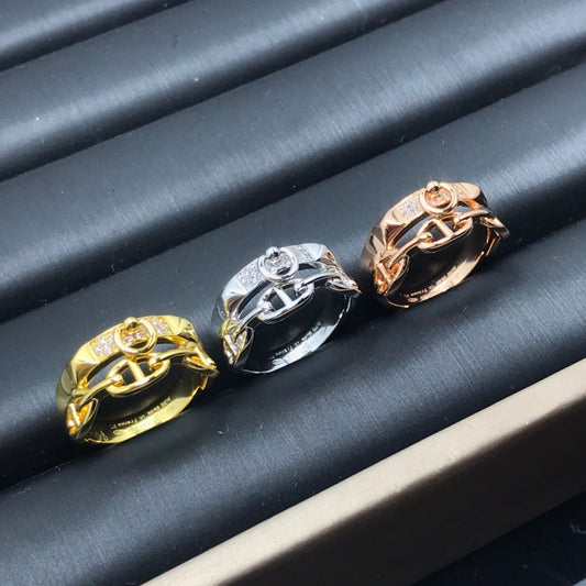 Hermes Kelly Cubic Zirconia Ring