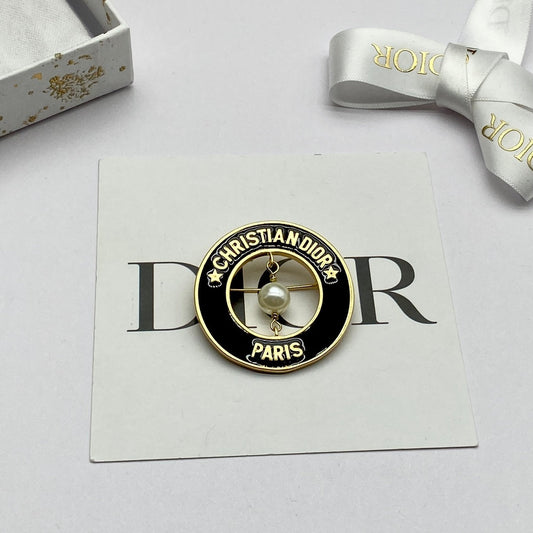 Dior CD Brooch 173985