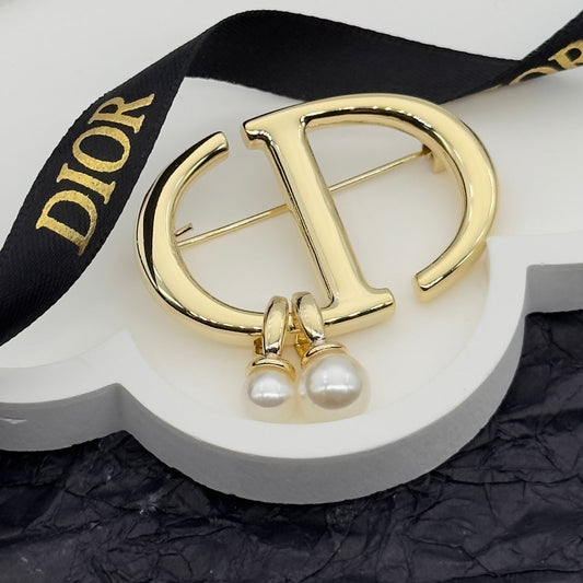 Dior CD Brooch 172617