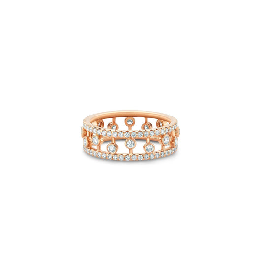 Chaumet Dewdrop Cubic Zirconia Paved Ring