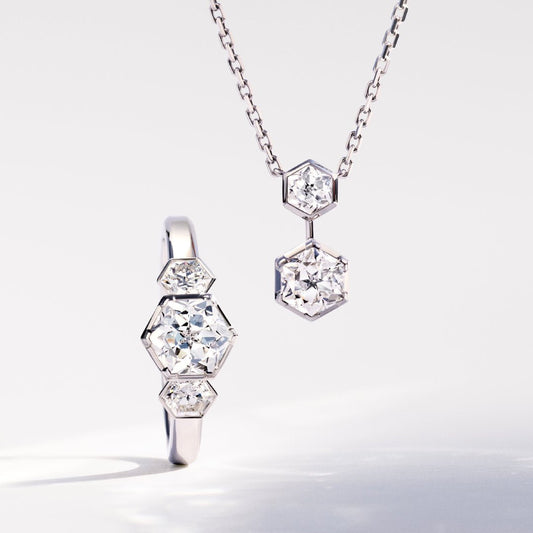 Chaumet Josephine Silver Cubic Zirconia Necklace - Style 2
