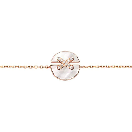 Chaumet Jeux de Bracelet MOP Pink Gold Cubic Zirconia
