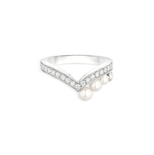 Chaumet Josephine Silver Cubic Zirconia Ring