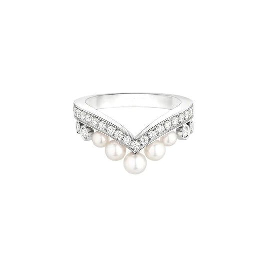 Chaumet Josephine Ring Silver Cubic Zirconia