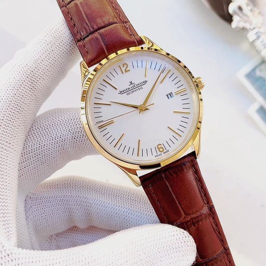 Vacheron Constantin Burgundy Strap Watch — hero