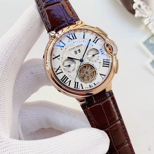 SEWOR Roman Numeral Open-Heart Watch — hero