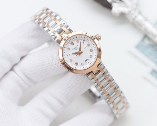 Tissot Two Tone Silver Watch — hero